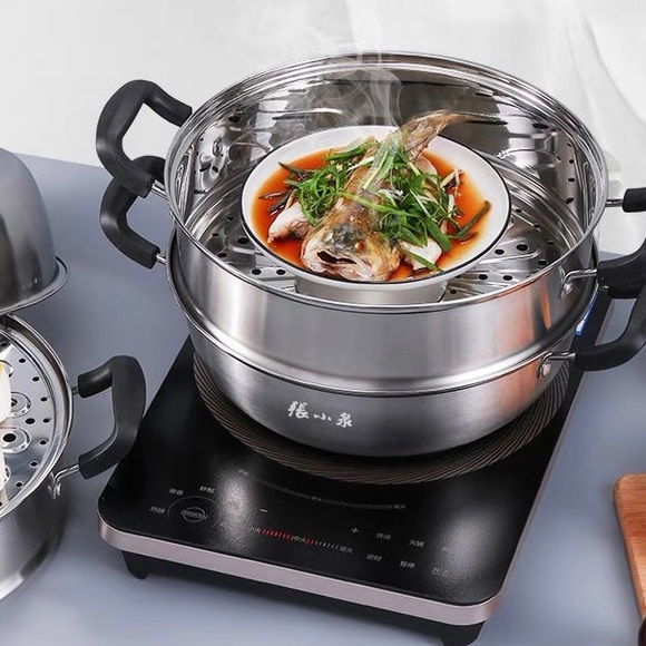 Zhang Xiao Quan Stainless Steel 3 Tiered Steam Pot - Picture 3 of 5